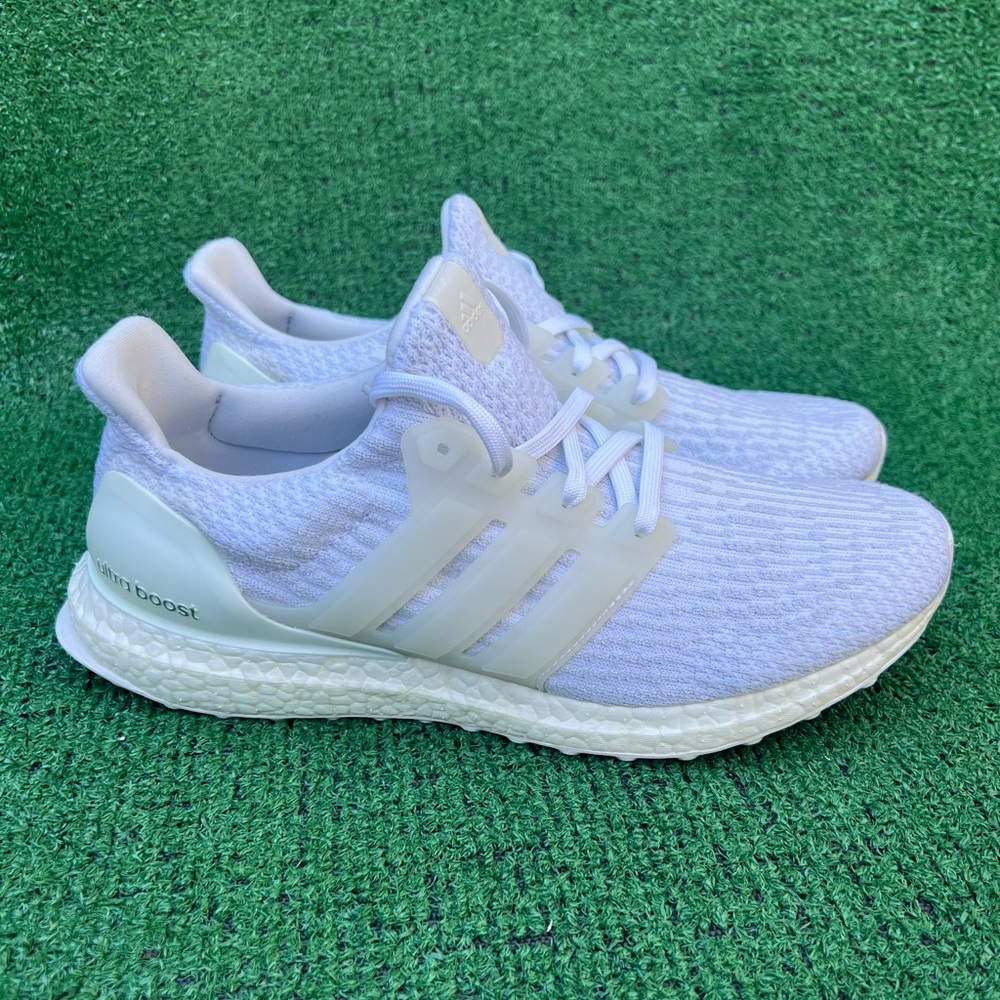 adidas Ultra Boost 3.0 triple white BA7686 Women’s size 9.5 used no original box